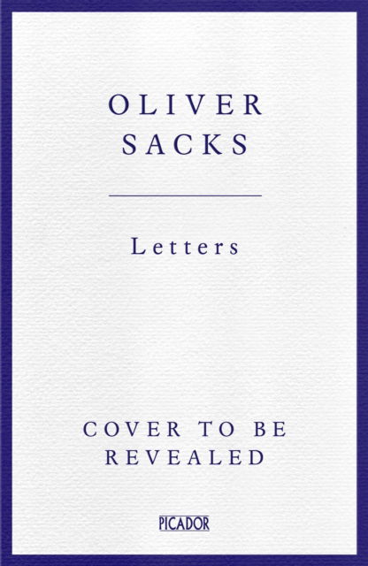 Cover for Oliver Sacks · Letters (Hardcover Book) (2024)