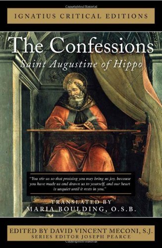 Cover for Saint Augustine · The Confessions: Saint Augustine of Hippo (Ignatius Critical Editions) (Paperback Book) (2012)