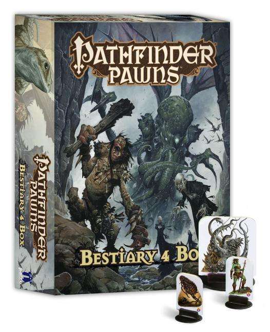 Pathfinder Pawns: Bestiary 4 Box - Paizo Staff - Brætspil - Paizo Publishing, LLC - 9781601255839 - 19. august 2014