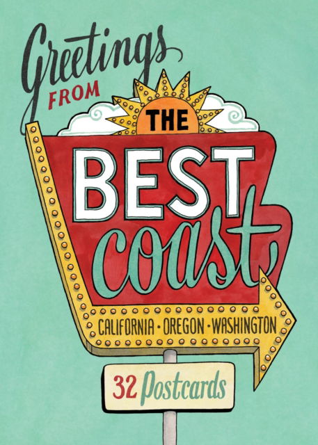 Cover for Chandler O'Leary · Greetings from the Best Coast: 32 Postcards (Flashcards) (2020)