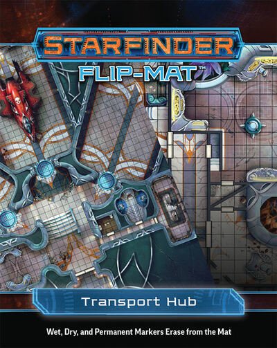 Cover for Damien Mammoliti · Starfinder Flip-Mat: Transport Hub (GAME) (2020)