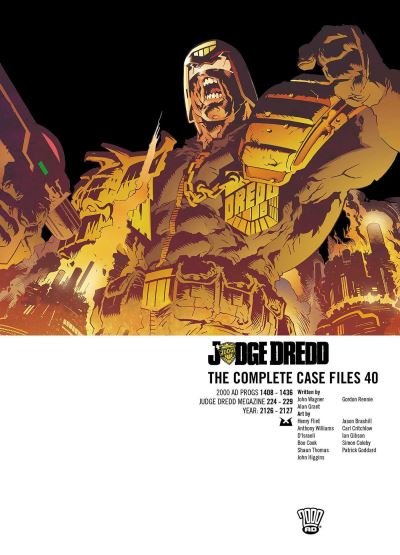Cover for John Wagner · Judge Dredd: The Complete Case Files 40 (Paperback Book) (2022)