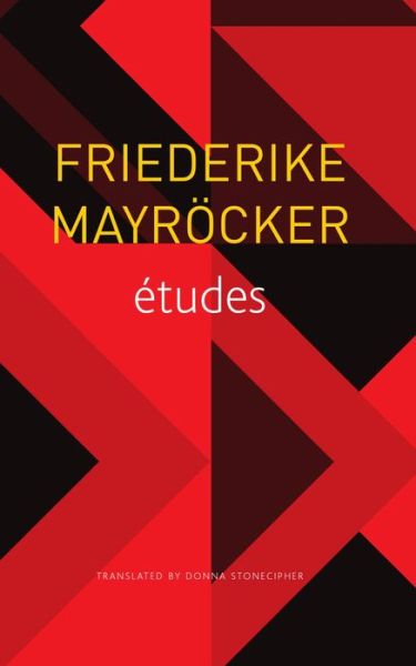 Cover for Friederike Mayrocker · Etudes (Paperback Book) (2023)