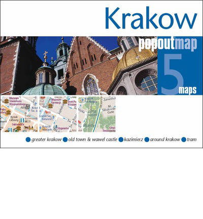 Cover for Popout Map · Krakow PopOut Map (Buch) (2014)