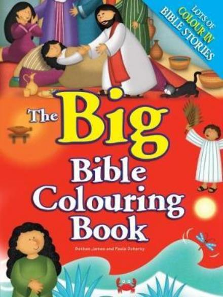 Cover for Jan Godfrey · The Big Bible Colouring Book (Paperback Book) (2017)