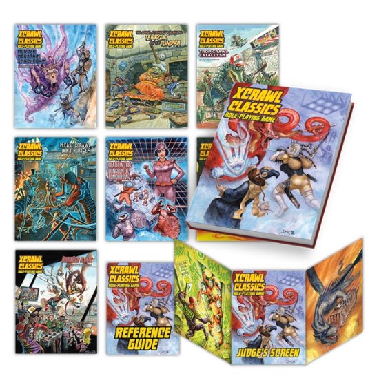 XCC RPG: Xcrawl Classics Complete Collection - Brendan LaSalle - Books - Goodman Games - 9781958809839 - August 6, 2024