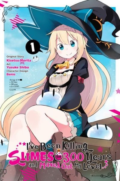 Cover for Kisetsu Morita · I've Been Killing Slimes for 300 Years and Maxed Out My Level, Vol.1 (manga) (Pocketbok) (2020)
