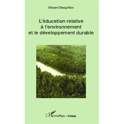 Cover for Maurice Obiang Moro · Education relative à l'environnement et le développement durable (Paperback Book) (2020)
