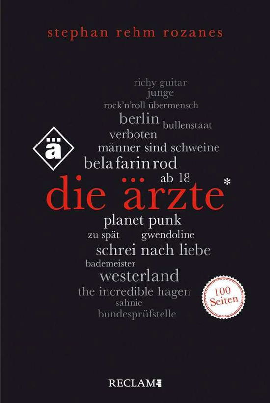 Cover for Stephan Rehm Rozanes · Die ?rzte. 100 Seiten (Paperback Book) (2021)