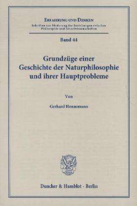 Grundzüge einer Geschichte de - Hennemann - Books -  - 9783428032839 - January 13, 1975