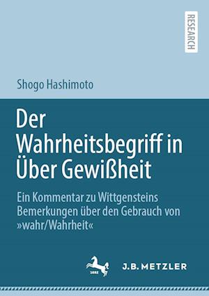 Cover for Shogo Hashimoto · Wahrheitsbegriff in Über Gewißheit (Book) (2022)