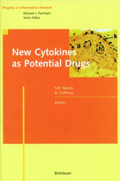 Cover for New Cytokines As Potential Drugs - Progress in Inflammation Research (Hardcover Book) (2000)