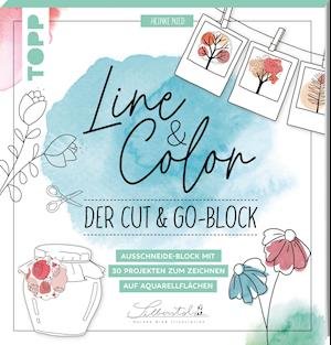 Cover for Heinke Nied · Line &amp; Color - Der Cut &amp; Go-Block (Paperback Book) (2021)