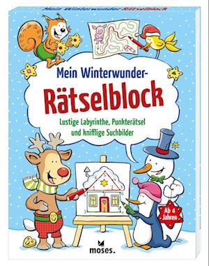 Cover for Charlotte Wagner · Mein Winterwunder-Rätselblock (Buch) (2023)