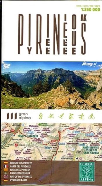 Cover for Pyrenees / Pireneos (Map) (2023)