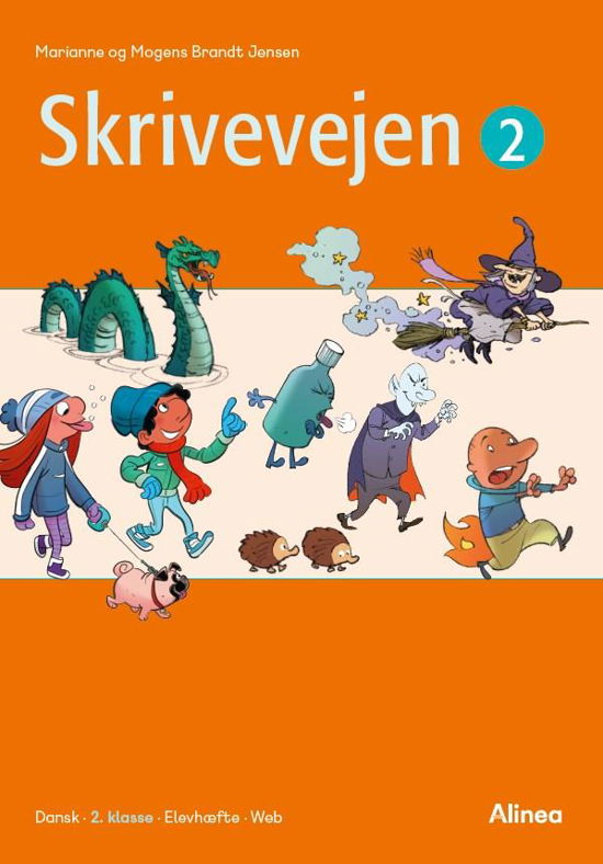 Skrivevejen: Skrivevejen 2, Elevhæfte / Web - Marianne Brandt Jensen; Mogens Brandt Jensen - Bøker - Alinea - 9788723549839 - 4. juni 2021