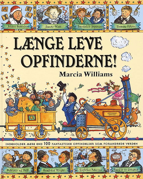 Cover for Marcia Williams · Længe leve opfinderne! (Bound Book) [1e uitgave] (2006)