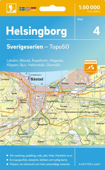 Cover for Helsingborg - Sverigeserien Topo50 (Map) (2025)