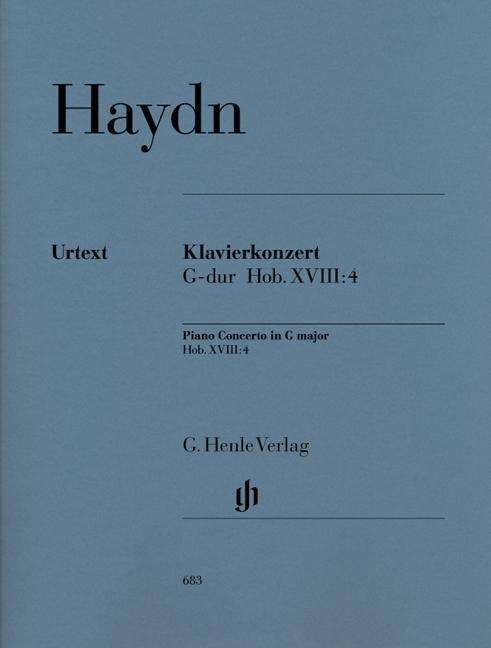 Cover for J. Haydn · Klavierkonzert.G-Dur.HN683 (Bog)