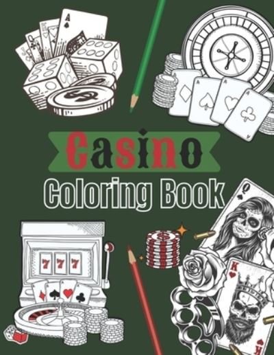 Cover for Onak Page · Casino Coloring Book (Paperback Book) (2021)