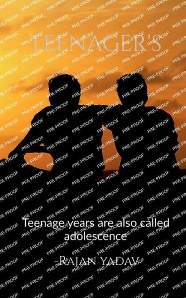 Cover for Rajan Yadav · Teenager's (Paperback Book) (2022)