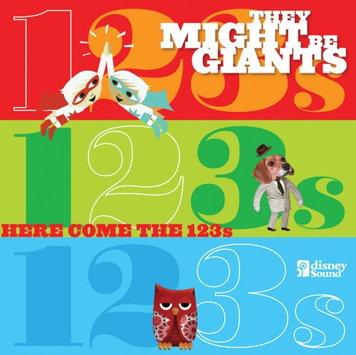 Here Come The 123s - They Might Be Giants - Musiikki - DISNEY - 0050087107840 - tiistai 22. elokuuta 2023