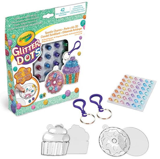 Cover for Crayola · Crayola Glitter Dots - 3D Bakkerij Sleutelhangers (Toys)