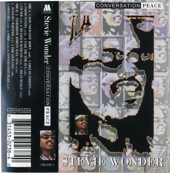 Cover for Stevie Wonder · Stevie Wonder - Conversation Peace (Cassette)