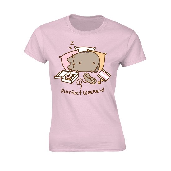 Cover for Pusheen · Purrfect Weekend (Pink) (T-shirt) [size L] [Pink (Fotl) edition] (2018)