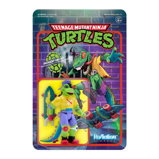 Teenage Mutant Ninja Turtles ReAction Actionfigur - Teenage Mutant Ninja Turtles - Produtos - SUPER 7 - 0840049809840 - 23 de outubro de 2023