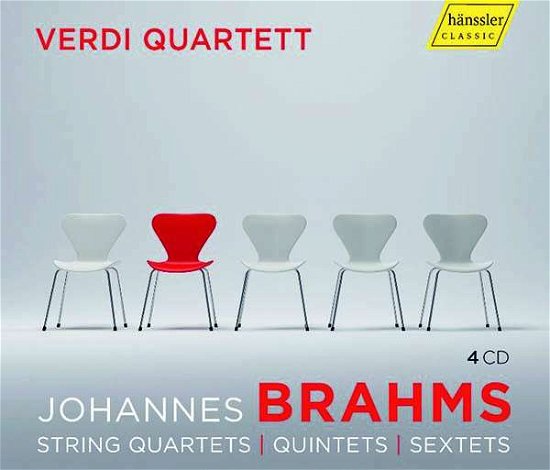 Cover for Brahms / Voss / Benda · String Quartets (CD) (2018)