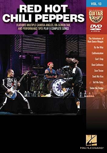 Cover for Red Hot Chili Peppers · Guitar Play Along 13 (DVD) (2016)
