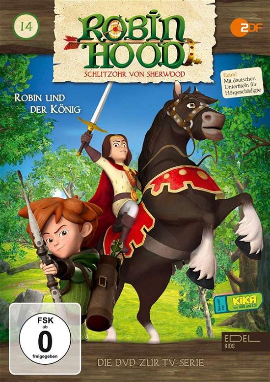 Cover for Robin Hood-schlitzohr Von Sherwood · Robin Und Der König (14)-dvd Zur Tv-serie (DVD) (2019)