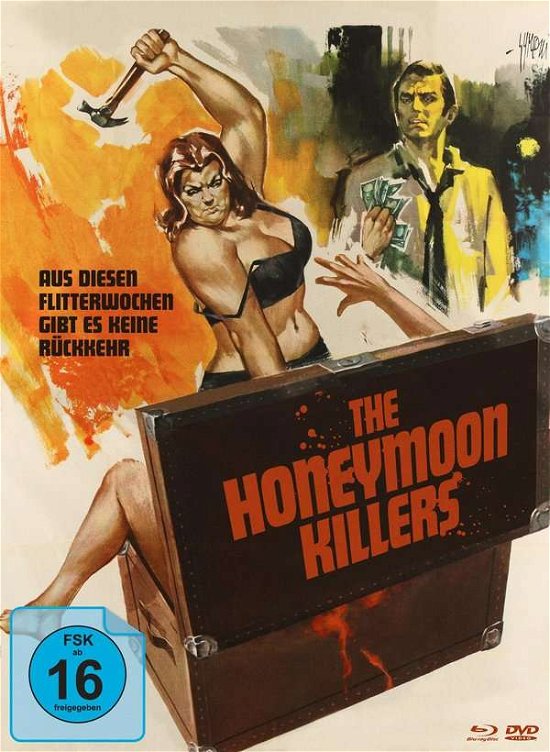 Cover for The Honeymoon Killers (mediabook B, Blu-ray+dvd) (Blu-ray) (2020)