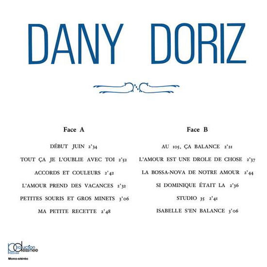 Dany Doriz Et Sa Grande Format - Dany Doriz - Muzyka - 5DISQUES - 4540399093840 - 1 grudnia 2016