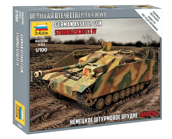 Cover for Zvezda · Zvezda - 1/100 Sturmgeschutz Iv Sd.kfz.167 (3/22) * (Toys)