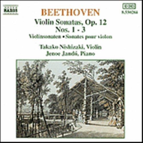 Cover for Nishizaki,takako / Jando,jenö · BEETHOVEN: Violin Sonatas 1-3 (CD) (1993)