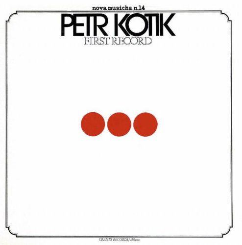 Cover for Petr Kotik · First Record (CD) [Japan Import edition] (2007)