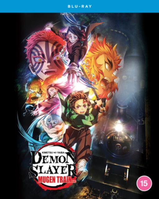 Cover for Demon Slayer: Kimetsu No Yaiba: Mugen Train Arc (Blu-ray) (2024)