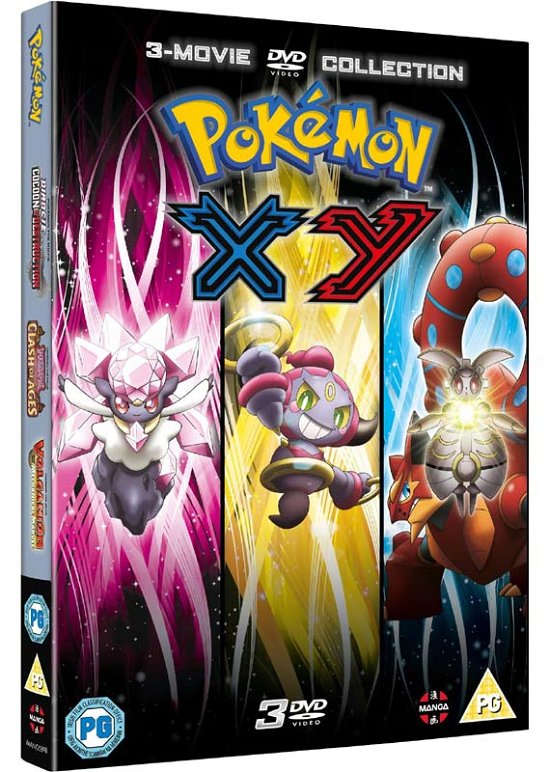 Pokemon: Xy - 3 Movie Collecti - Pokemon: Xy - 3 Movie Collecti - Film - Crunchyroll - 5022366589840 - 22. oktober 2018