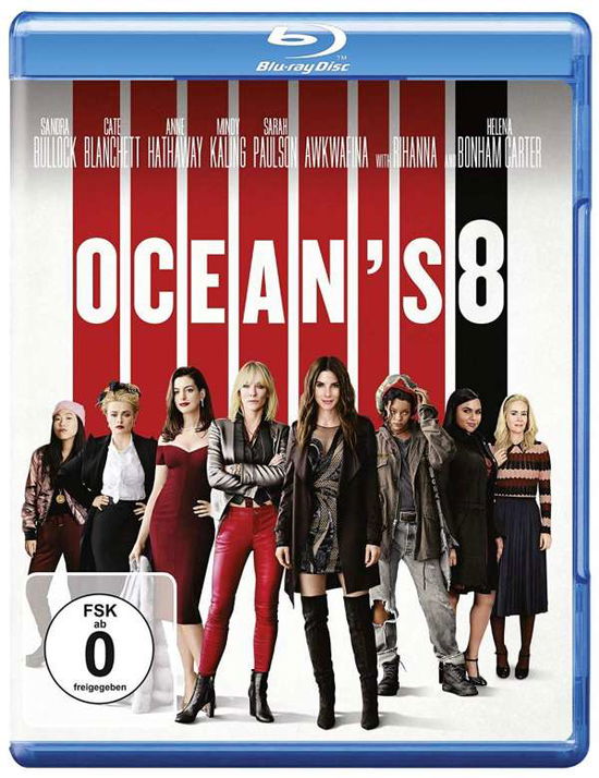 Cover for Sandra Bullock,cate Blanchett,anne Hathaway · Oceans 8 (Blu-ray) (2018)