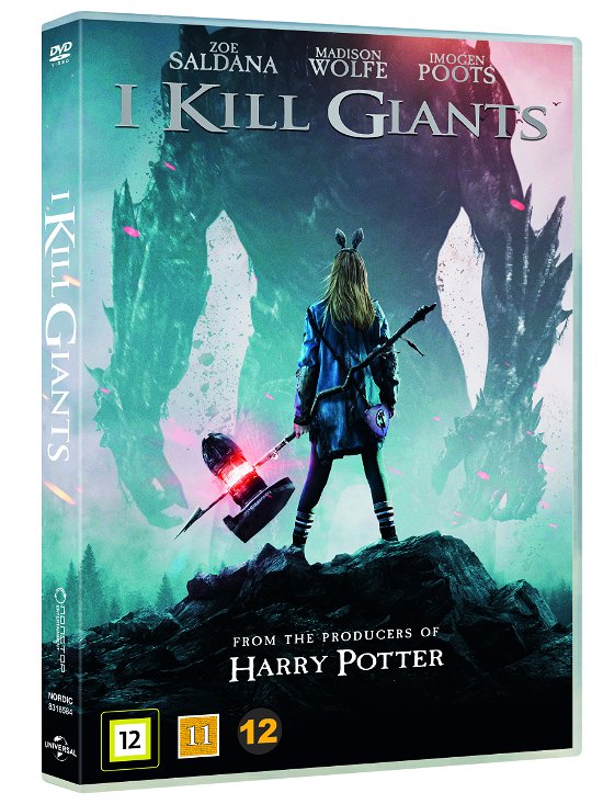 Cover for I Kill Giants (DVD) (2018)