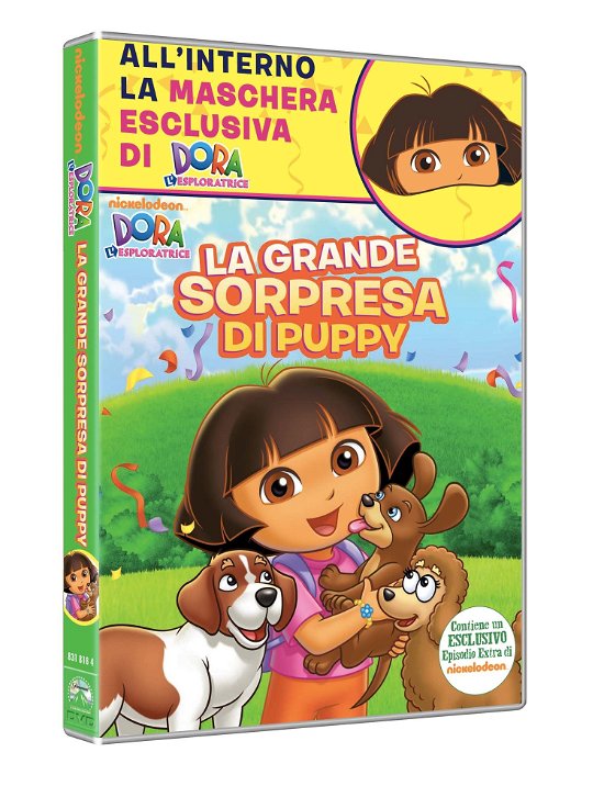 Cover for Dora L'esploratrice - La Grande Sorpresa Di Puppy (Dvd+maschera (Carnevale Coll (DVD) (2019)