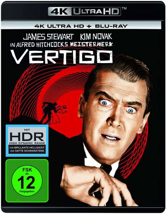 Cover for James Stewart,kim Novak,tom Helmore · Alfred Hitchcock Collection-vertigo (4K Ultra HD) (2021)