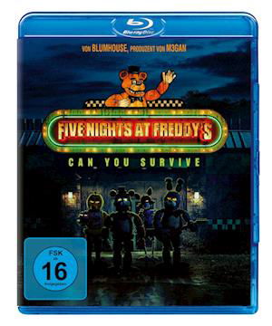 Cover for Josh Hutcherson,elizabeth Lail,kat Conner... · Five Nights at Freddys (Blu-Ray) (2024)