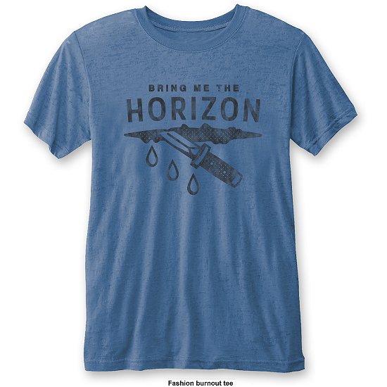 Cover for Bring Me The Horizon · Bring Me The Horizon Unisex T-Shirt: Wound (Burnout) (T-shirt) [size S] [Blue - Unisex edition]