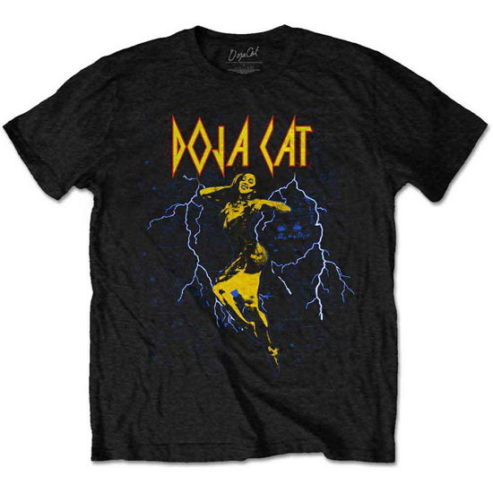 Doja Cat Unisex T-Shirt: Lightning Planet Her - Doja Cat - Marchandise -  - 5056561022840 - 