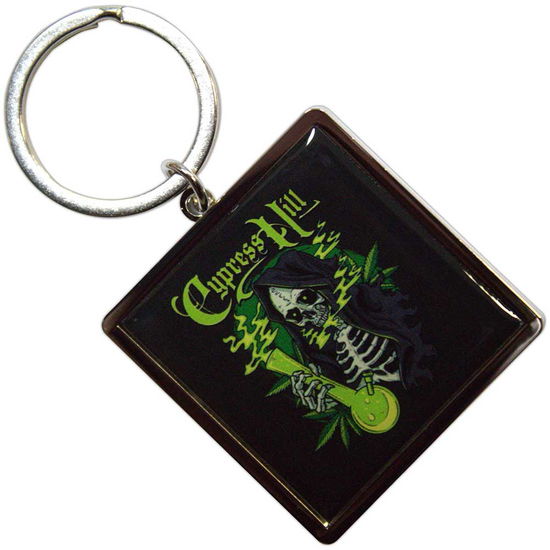 Cypress Hill Keychain: Skull Bong - Cypress Hill - Merchandise -  - 5056737256840 - June 10, 2024