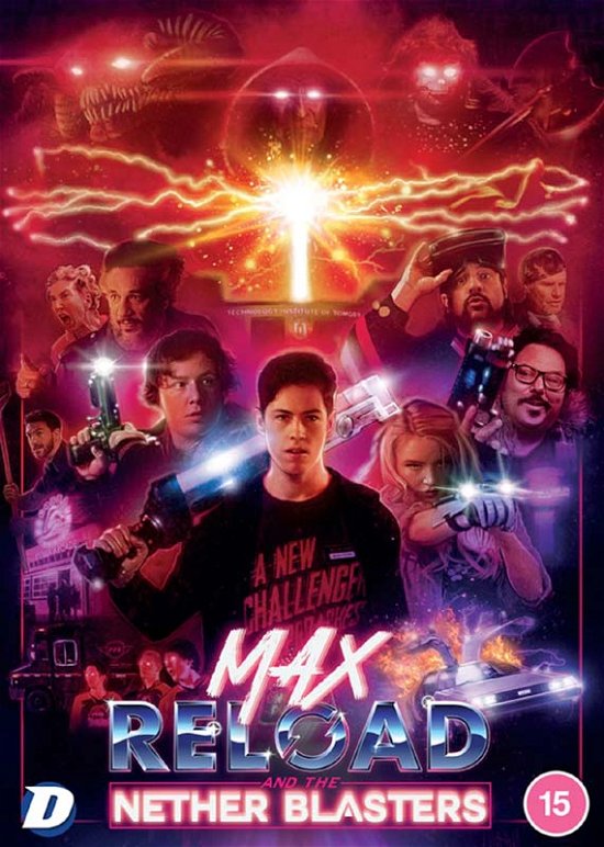 Cover for Max Reload  the Nether Blasters DVD · Max Reload and the Nether Blasters (DVD) (2022)