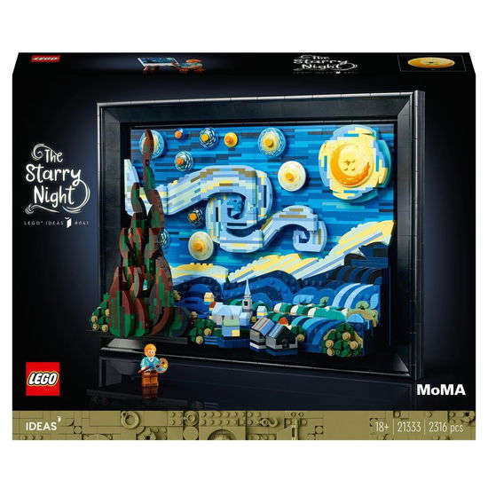 Cover for LEGO Ideas  Vincent van Gogh  The Starry Night 21333 Toys (MERCH)